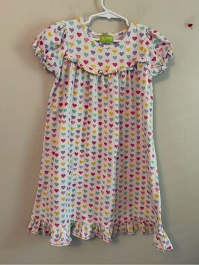 Classic Whimsy Colorful Heart Dress
